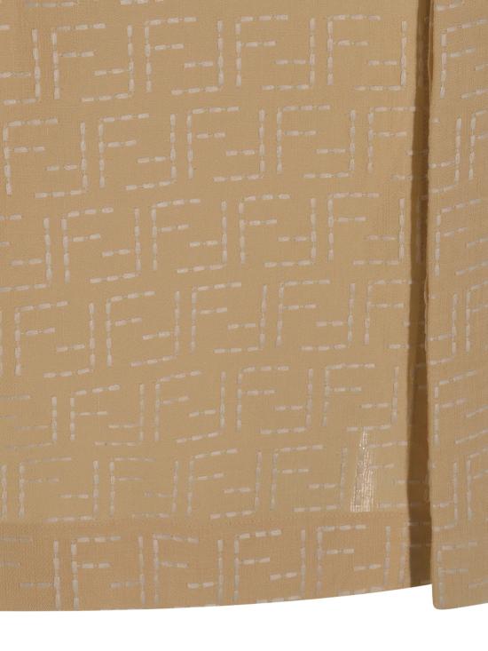 26SS 펜디 FF 자카드 셔츠 FS1317AU6Y F1LZH ANISE - FENDI