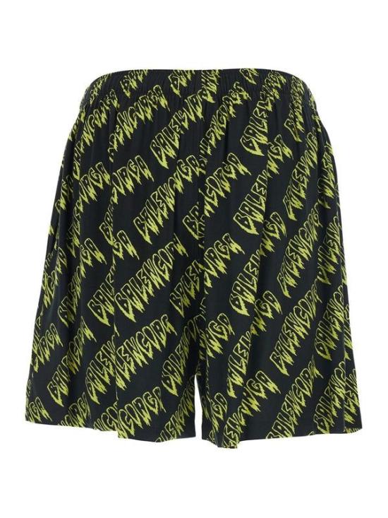 26SS 발렌시아가 스트레이트 팬츠 871411TUL02 1361 BLACKYELOW - BALENCIAGA