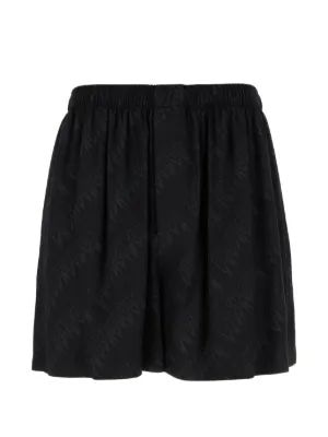 26SS 발렌시아가 스트레이트 팬츠 871411TUL02 1069 BLACK - BALENCIAGA