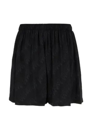 26SS 발렌시아가 스트레이트 팬츠 871411TUL02 1069 BLACK - BALENCIAGA