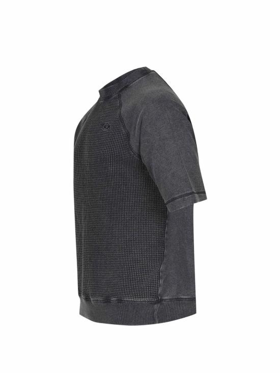 26SS 디젤 반팔 티셔츠 A203100ALBU 02A DARKGREY - DIESEL
