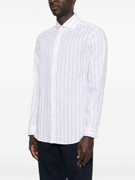 26SS 브루넬로 쿠치넬리 긴팔 셔츠 MM6860627 C110 BIANCODNM - BRUNELLO CUCINELLI