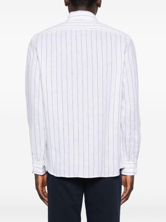 26SS 브루넬로 쿠치넬리 긴팔 셔츠 MM6860627 C110 BIANCODNM - BRUNELLO CUCINELLI