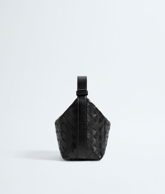 26SS 보테가베네타 미니 월리스 토트백 754443V3IV1 8425 BLACKGOLD 8425 BLACK GOLD - BOTTEGA VENETA