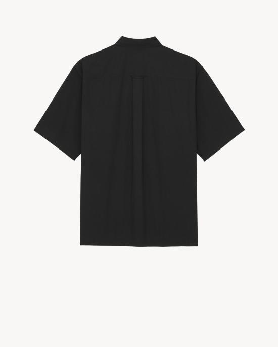 26SS 생로랑 긴팔 셔츠 859783Y271W 1000 BLACK - SAINT LAURENT