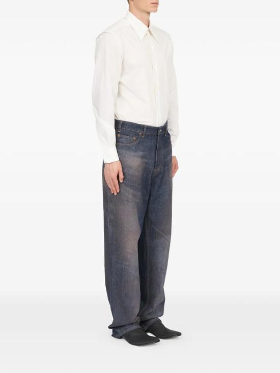 26SS MM6 메종마르지엘라 스트레이트 팬츠 SH2LA0052M30055 963 BLUE - MM6 MAISON MARGIELA