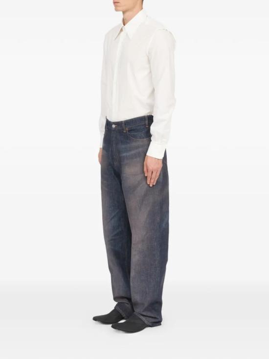 26SS MM6 메종마르지엘라 스트레이트 팬츠 SH2LA0052M30055 963 BLUE - MM6 MAISON MARGIELA