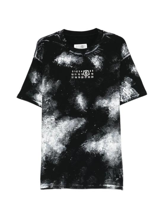 26SS MM6 메종마르지엘라 반팔 티셔츠 SH2GC0039M20048 900 BLACK