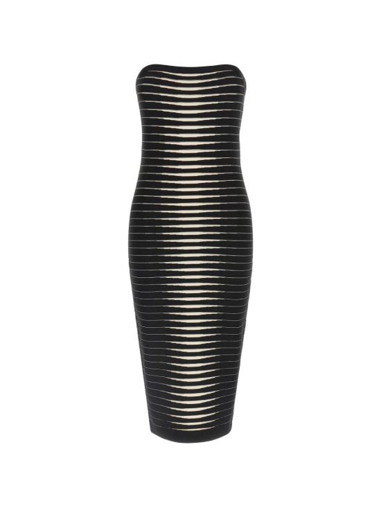 26SS 엘리자베타프랜치 미디 원피스 AM99S61E2685 BLACK - ELISABETTA FRANCHI