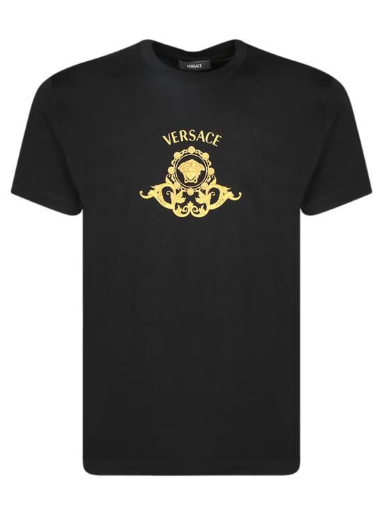 26SS 베르사체 탑 1013944 1A16704 1B000 Black
