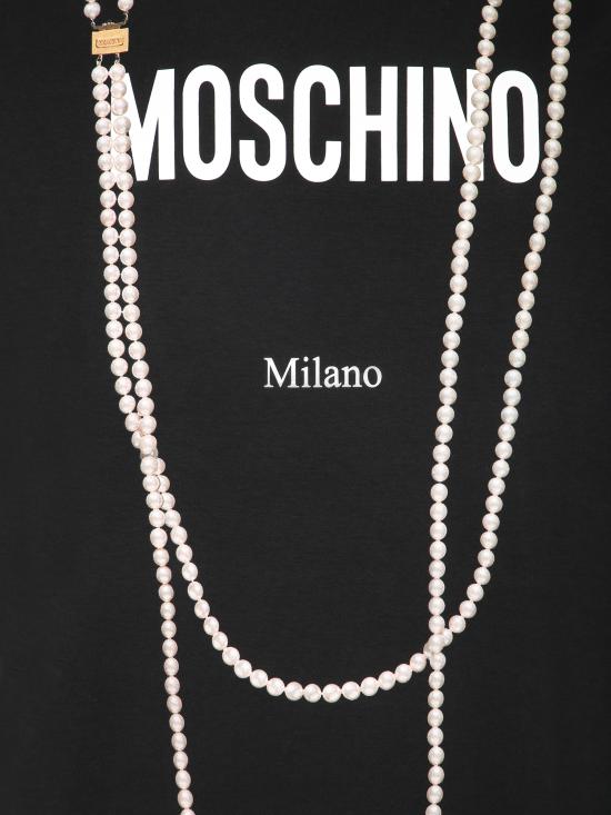 26SS 모스키노 원피스 0455 0542 1555 Black - MOSCHINO