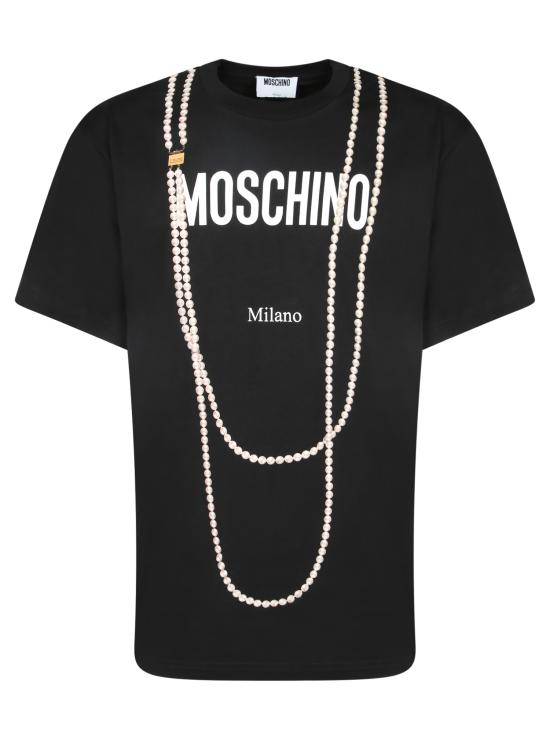 26SS 모스키노 탑 0718 0541 1555 Black