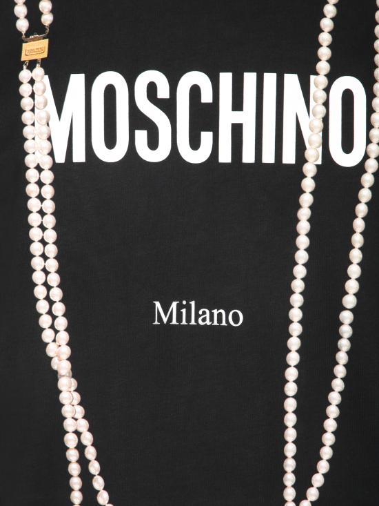 26SS 모스키노 탑 0718 0541 1555 Black - MOSCHINO