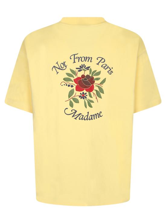 26SS 드롤드무슈 탑 J TS210 CO002 LYL Yellow - DROLE DE MONSIEUR