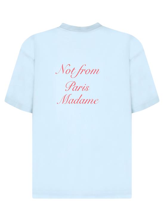 26SS 드롤드무슈 탑 KTS209 CO002 LBE Blue - DROLE DE MONSIEUR