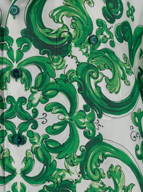 26SS 돌체앤가바나 셔츠 G5JH9THI1S6H85DQ Green - DOLCE & GABBANA