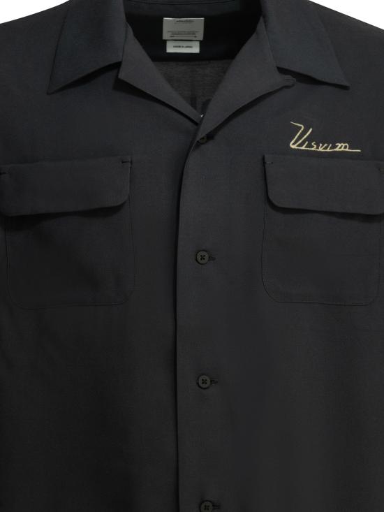 26SS 비즈빔 반팔 셔츠 0126105011007 BLACK DOM - VISVIM