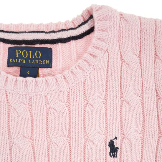 26SS [키즈] 폴로 랄프로렌 니트/스웻셔츠 323702674 PINK - POLO RALPH LAUREN