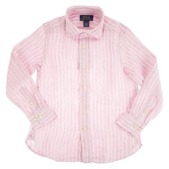 26SS [키즈] 폴로 랄프로렌 셔츠 322A13343 PINK
