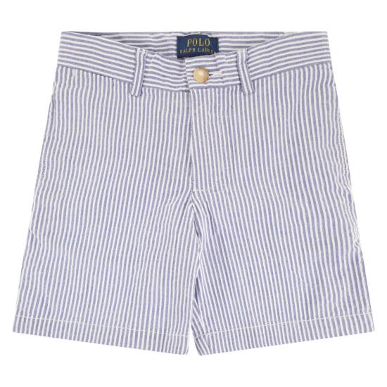 26SS [키즈] 폴로 랄프로렌 쇼츠/버뮤다 322901548 WHITE BLUE