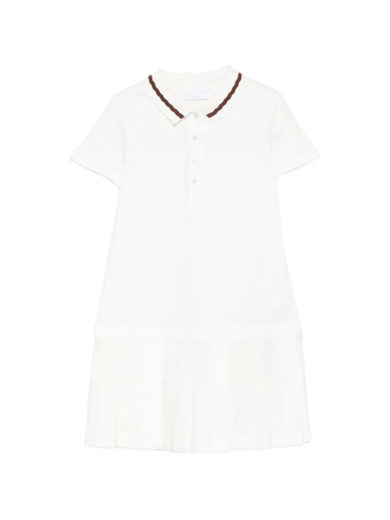 26SS [키즈] 구찌 원피스 852832 XJHRS 9024 NEW WHITE MIX