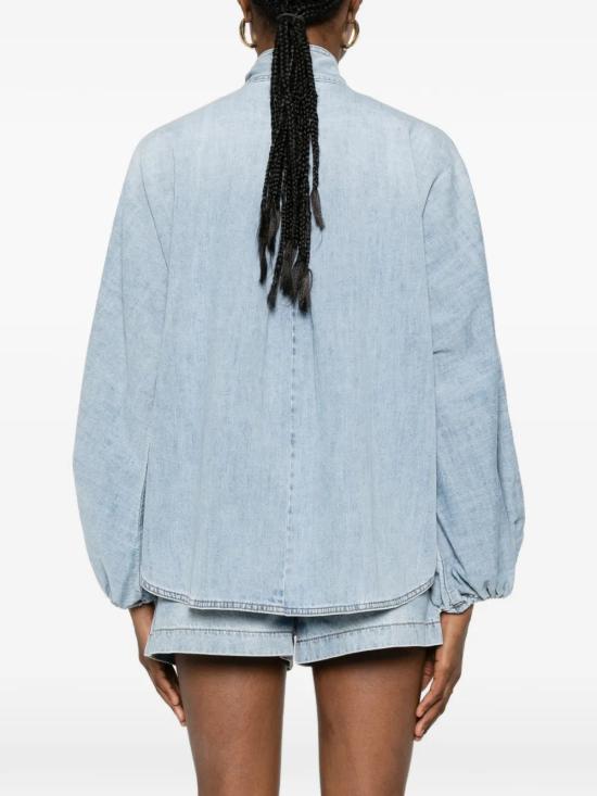 26FW 짐머만 셔츠 8401TSS262SKYLK Denim - ZIMMERMANN