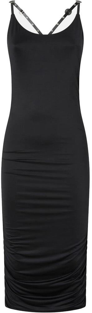 26SS 핑코 미디 원피스 106953A3C1Z99 BLACK
