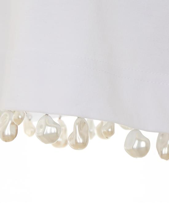 26SS 스포트막스 반팔 티셔츠 2612941032600 SPXPALMAS 001 White - SPORTMAX