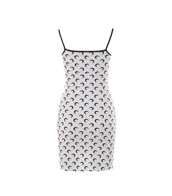 26SS 마린세르 미디 원피스 WDR485A CJER0001WH00 White - MARINE SERRE