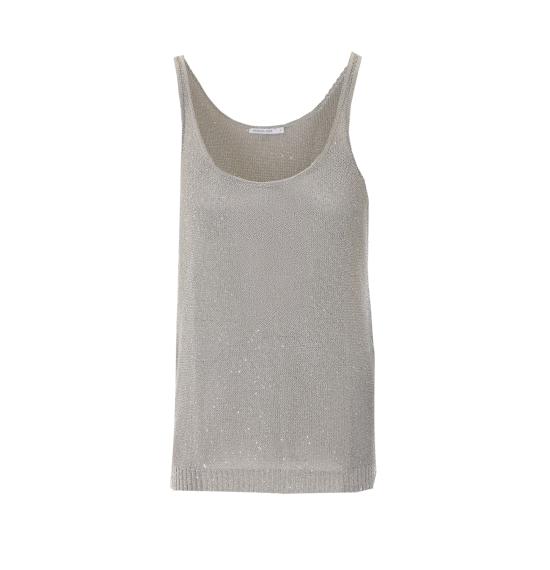 26SS 파트리지아페페 긴팔 티셔츠 8K0402 K319S766 Silver