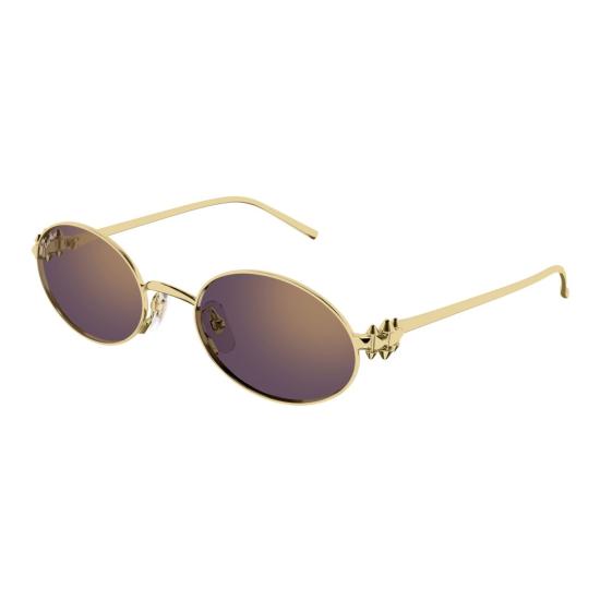  까르띠에 선글라스 CT0644S 그라데이션 퍼플 틴트 타원형 - CARTIER