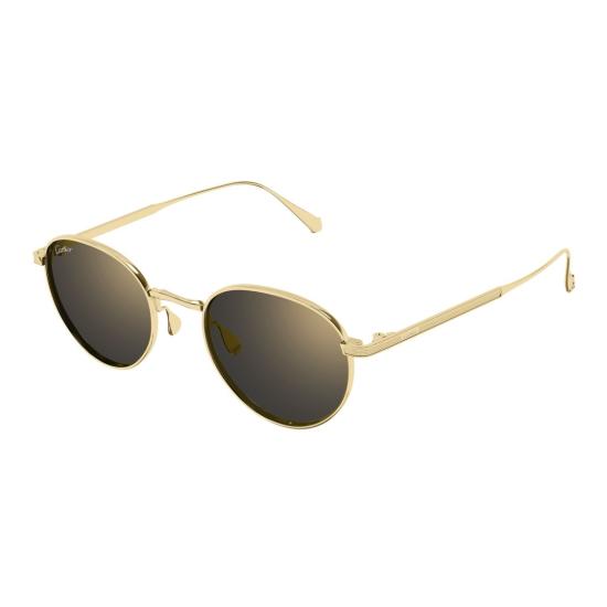  까르띠에 선글라스 Ct0626s 원형 티타늄 - CARTIER