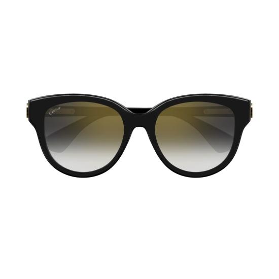 25FW 까르띠에 선글라스 CT0506S 유광 블랙 캣아이