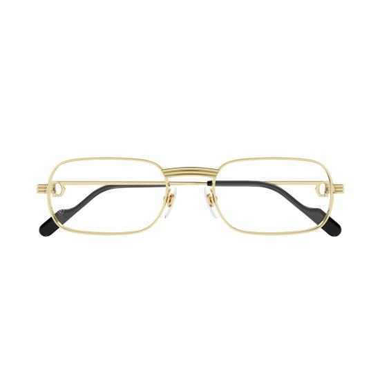 25FW 까르띠에 안경 Ct0556o 직사각형 금속 안경