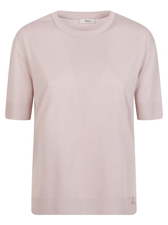 26SS 에르노 반팔 티셔츠 JG000223D 4035 Pink