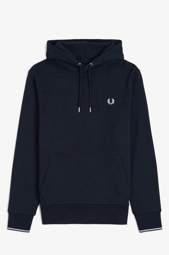 26SS 프레드페리 긴팔 티셔츠 M2643 248 Navy