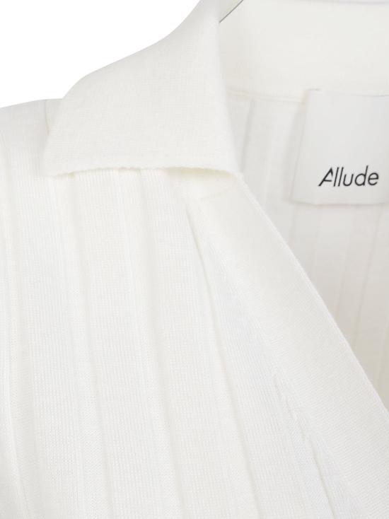 26SS 얼루드 스웨터 64025 440 White - ALLUDE