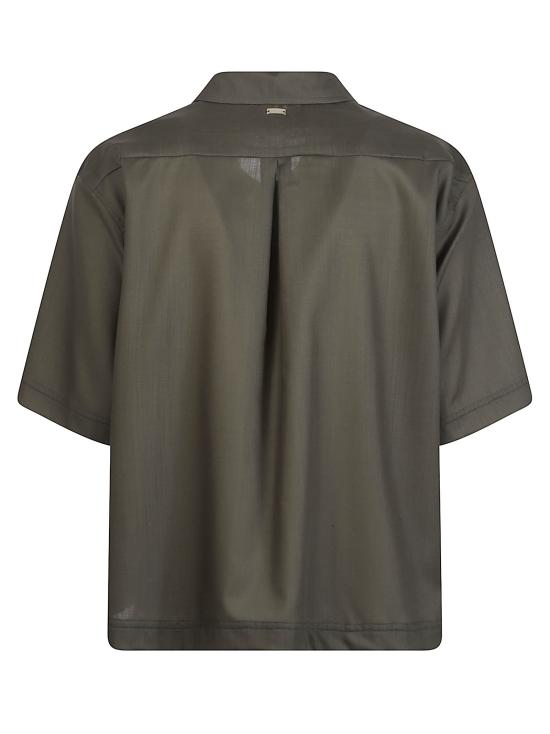 26SS 에르노 셔츠 CM000055D 7730 Green - HERNO