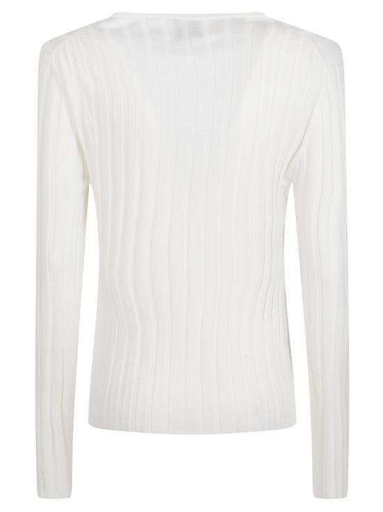 26SS 얼루드 스웨터 64024 440 White - ALLUDE