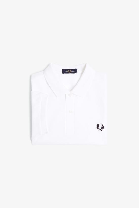 26SS 프레드페리 폴로 티셔츠 M6000 100 White - FRED PERRY
