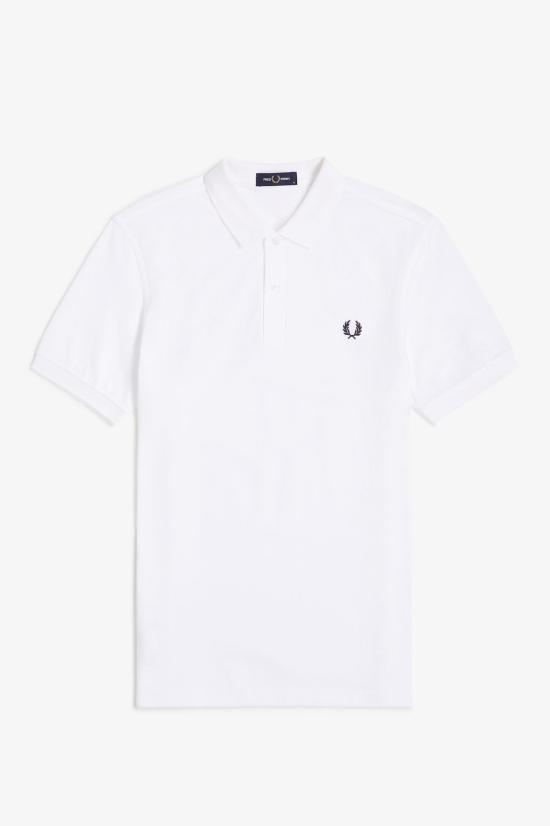 26SS 프레드페리 폴로 티셔츠 M6000 100 White