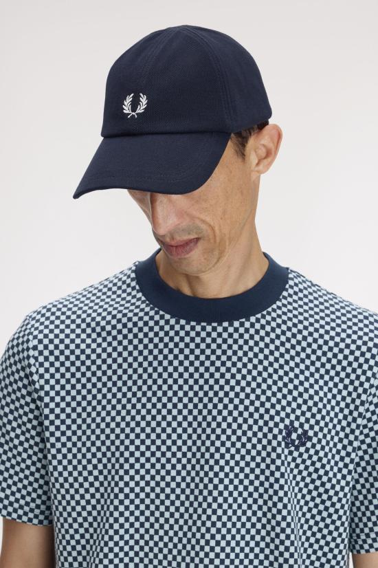 26SS 프레드페리 모자 HW2295 267 Navy snow white - FRED PERRY