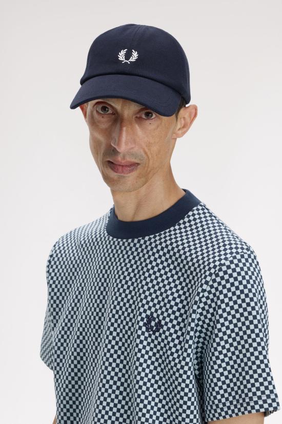 26SS 프레드페리 모자 HW2295 267 Navy snow white - FRED PERRY