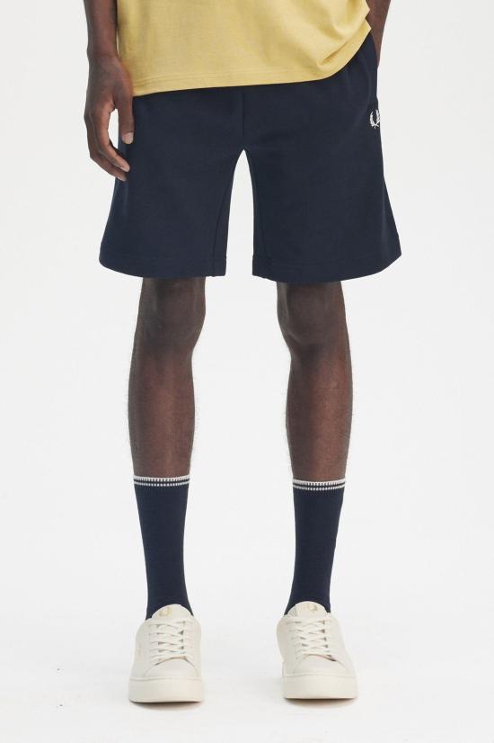 26SS 프레드페리 숏팬츠 S8505 608 Navy - FRED PERRY