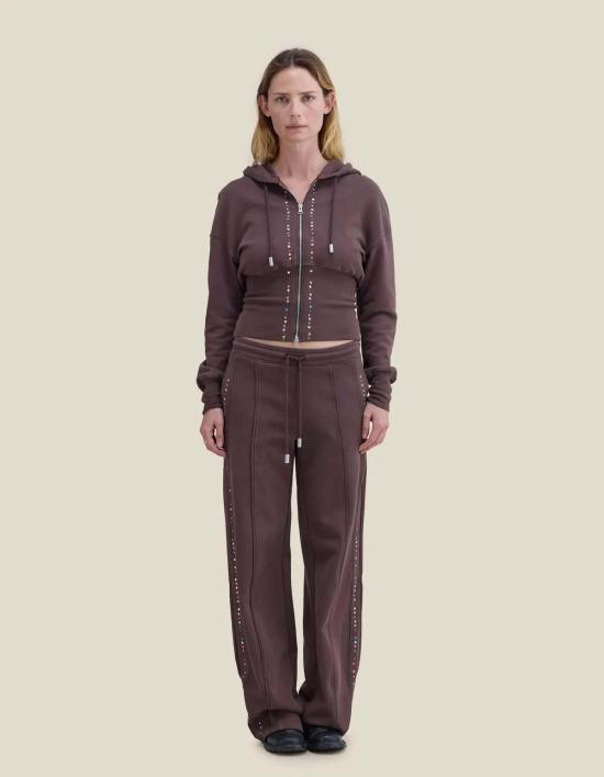  에크하우스 라타 후드 티셔츠 Eckhaus Latta 블링 스내치드 후디 - ECKHAUS LATTA