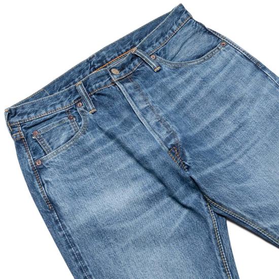  퓨어 블루 재팬 데님 팬츠 중고 019 ID 릴렉스드 테이퍼드 14oz 셀비지  중고 워싱 진 - PURE BLUE JAPAN