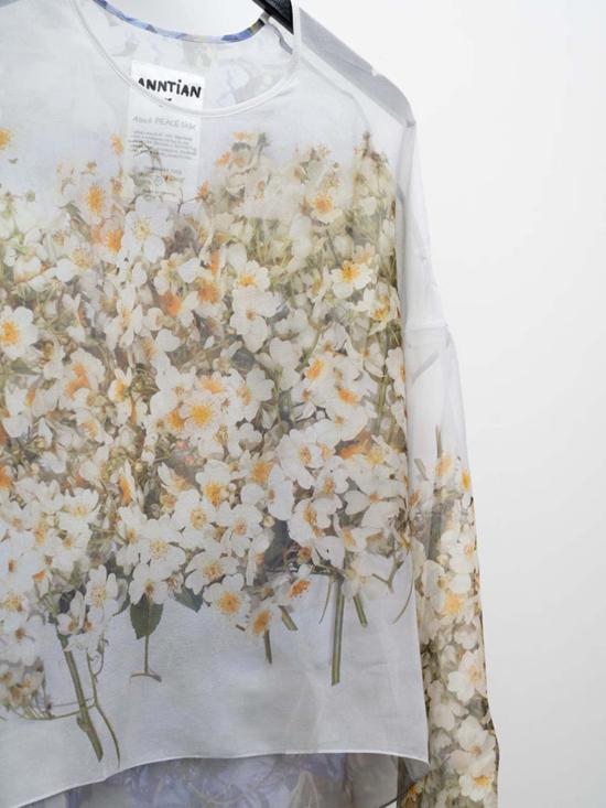  안티안 스웨터 앤티안 시폰 실크 - ANNTIAN