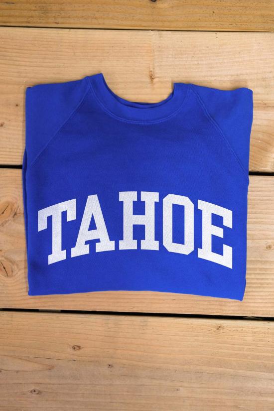  베스트 리가즈 스웨터 안녕히 계세요, 타호 업사이클링 바시티 스웨트셔츠 - BEST REGARDS