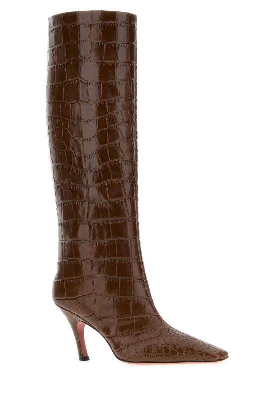 26SS 아미나 무아디 부츠 MONABOOT80 BROWNPRINTE Brown - AMINA MUADDI