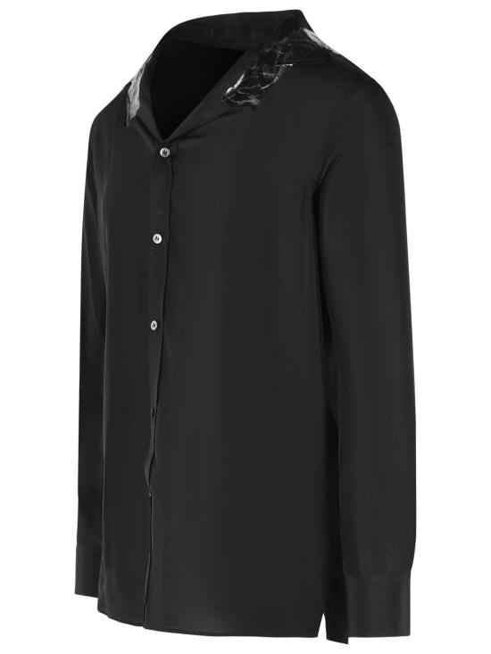 26SS 마르지엘라 긴팔 셔츠 S67DT0030 M35850900 Black - MAISON MARGIELA